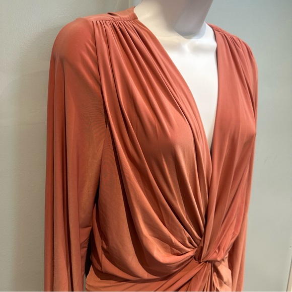 Misa Los Angeles Dusty Rose Pink High Low Dress Size Small New with Tag - Picture 5 of 13